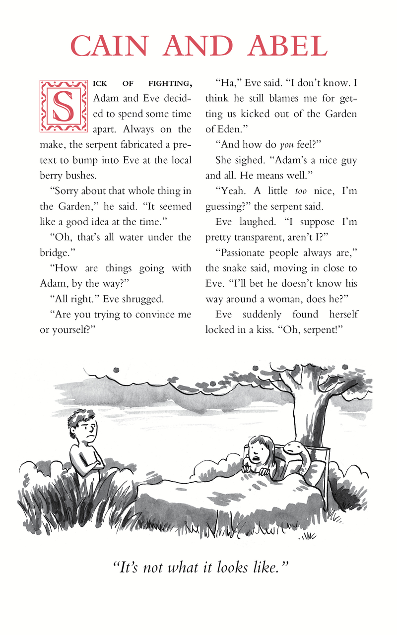 Illustration for article titled Top Shelf exclusive: Apocrypha Now makes the Bible fun (and funny)